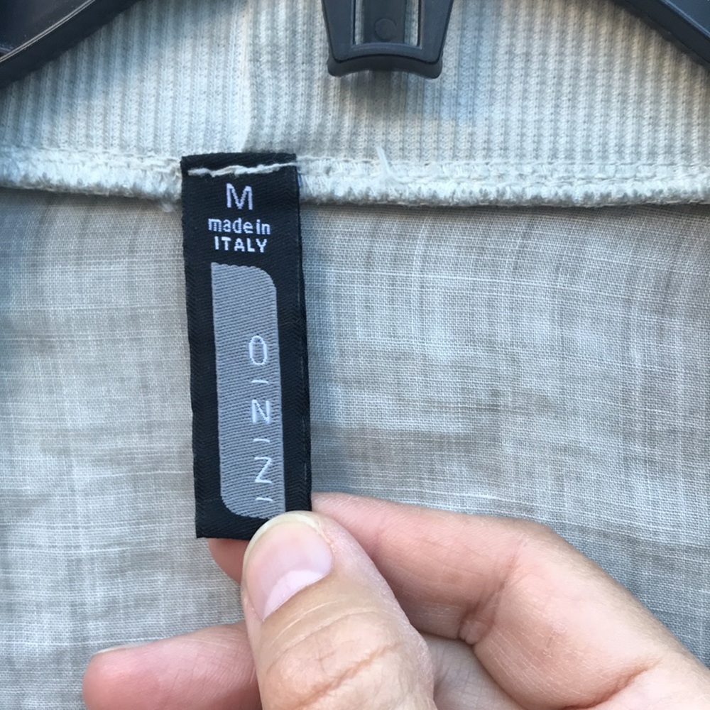 Gray Lightweight Jacket (Maybe Linen Material?) - image 2